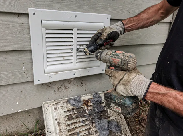 Dryer Vent Cover Replacement in Canton