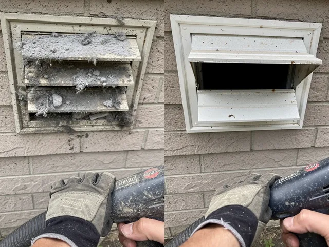 Professional dryer exhaust vent cleaning by Canton Dryer Vent Cleaning in Canton
