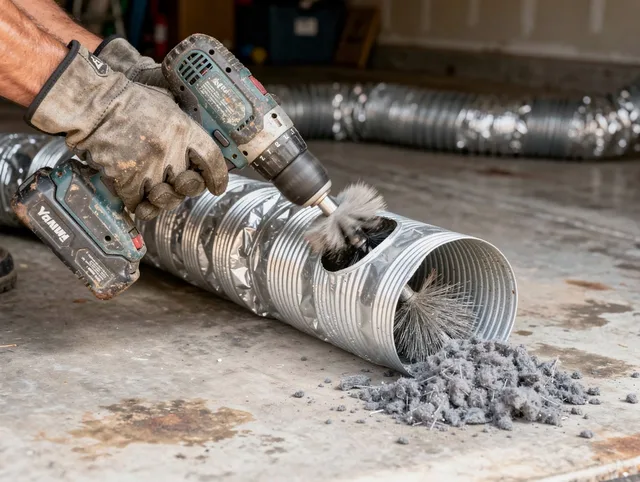 Professional duct cleaning by Canton Dryer Vent Cleaning in Canton