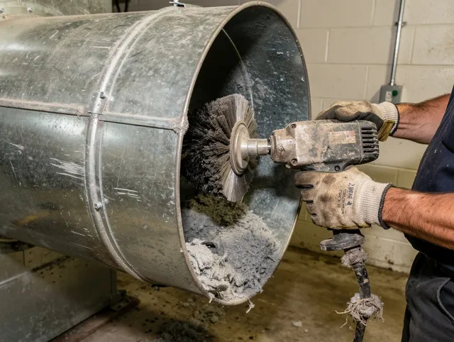 Industrial-grade dryer vent cleaning by Canton Dryer Vent Cleaning in Canton